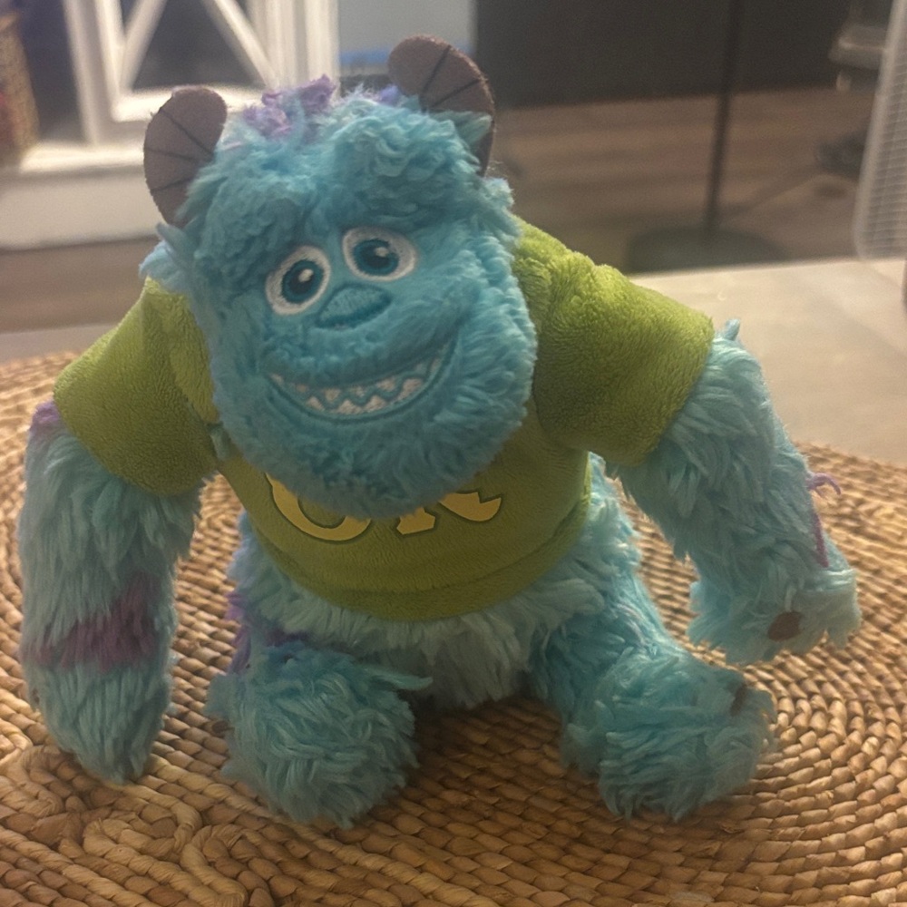 Disney Blue and Purple Monster Plush Toy